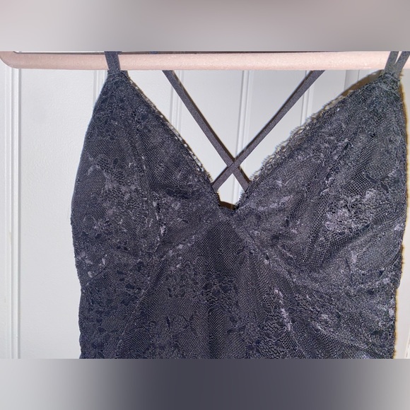 Garage Black Lace Handkerchief Cami Top | SIZE: S - Picture 3 of 8